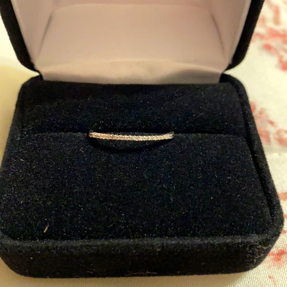 Kay 1/20 ct tw 10k white gold band